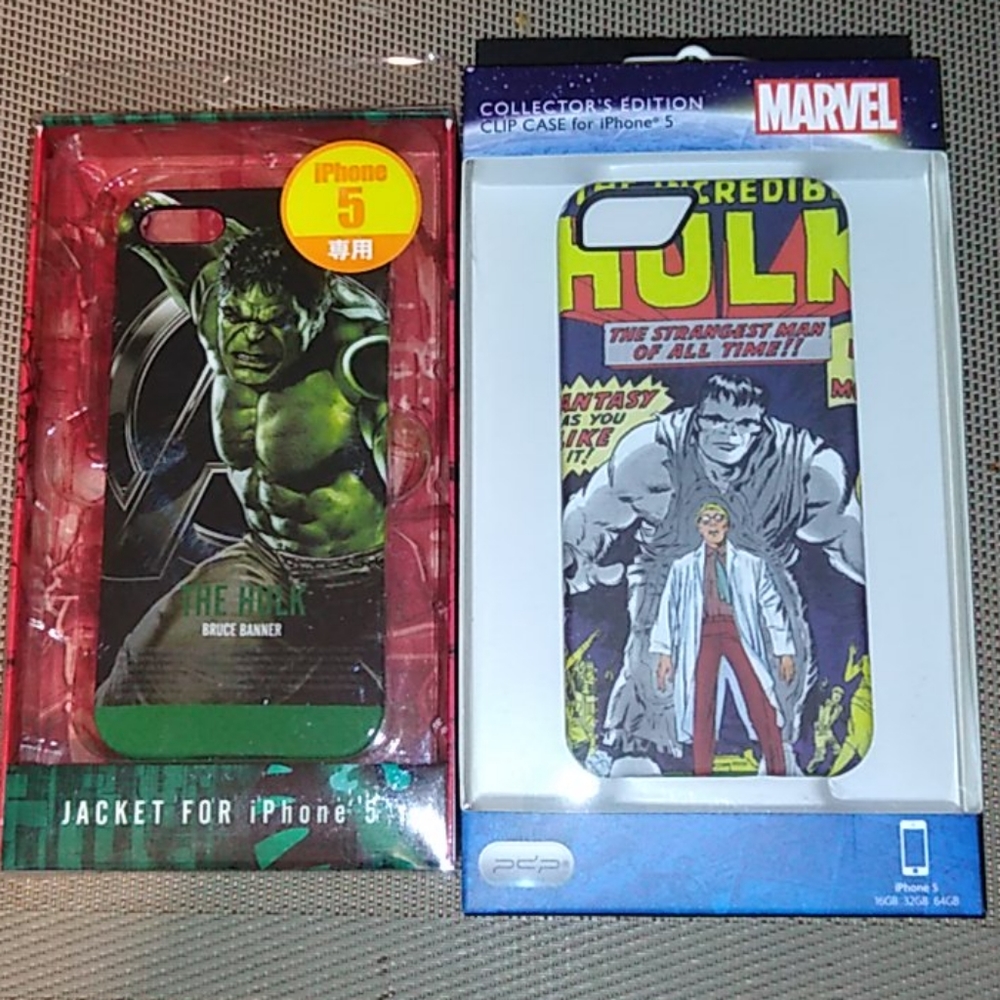 Marvel /Hulk collectors edition clip case for iphone 5 nwt